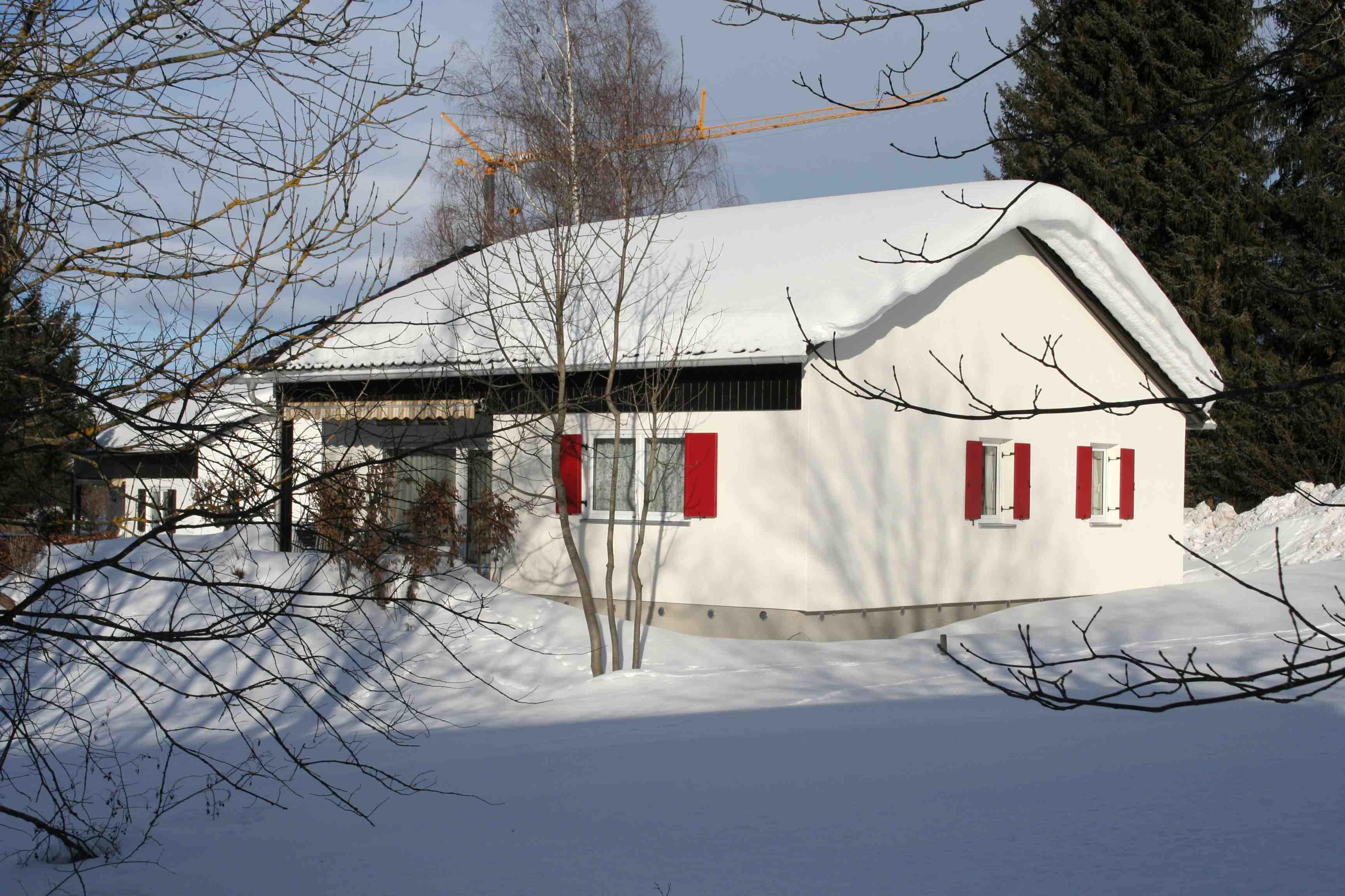 Haus Winter hinten: